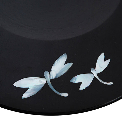 Stone Trinket Tray with Mother of Pearl Inlay